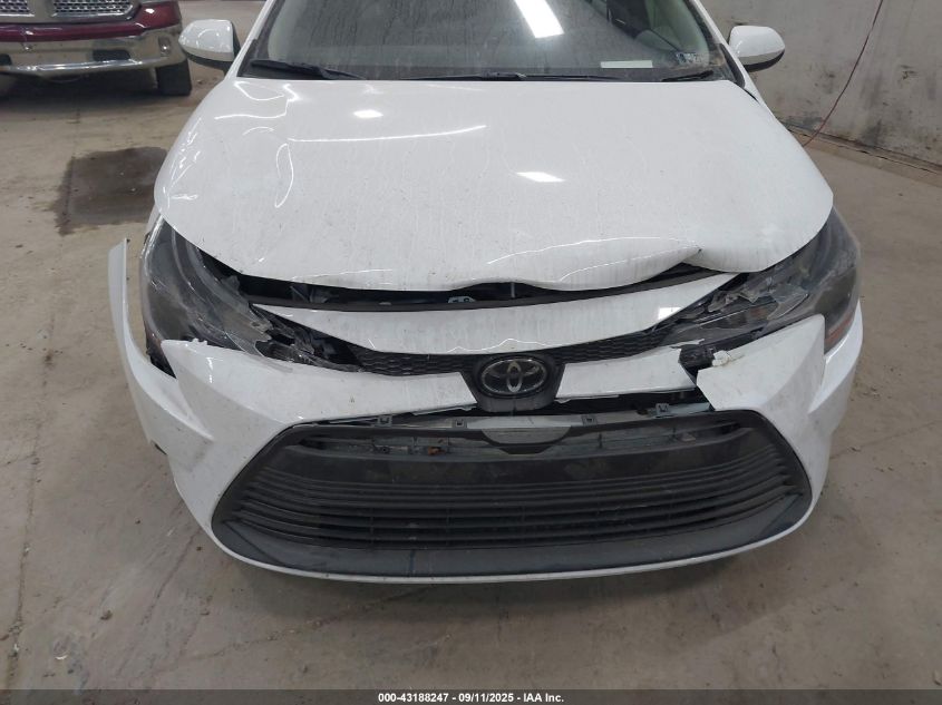 2025 Toyota Corolla Le VIN: 5YFB4MDE2SP276134 Lot: 43188247