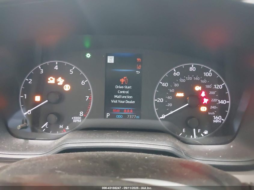 2025 Toyota Corolla Le VIN: 5YFB4MDE2SP276134 Lot: 43188247