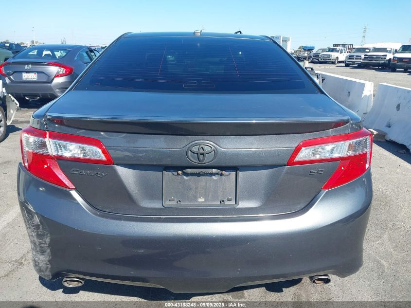 2013 Toyota Camry Se V6 VIN: 4T1BK1FK7DU530736 Lot: 43188248
