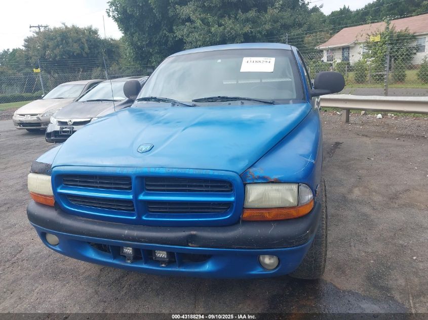 2000 Dodge Dakota Slt/Sport VIN: 1B7GL22X9YS592381 Lot: 43188294