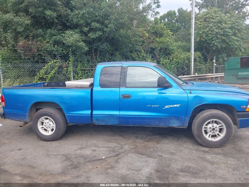 2000 Dodge Dakota Slt/Sport VIN: 1B7GL22X9YS592381 Lot: 43188294