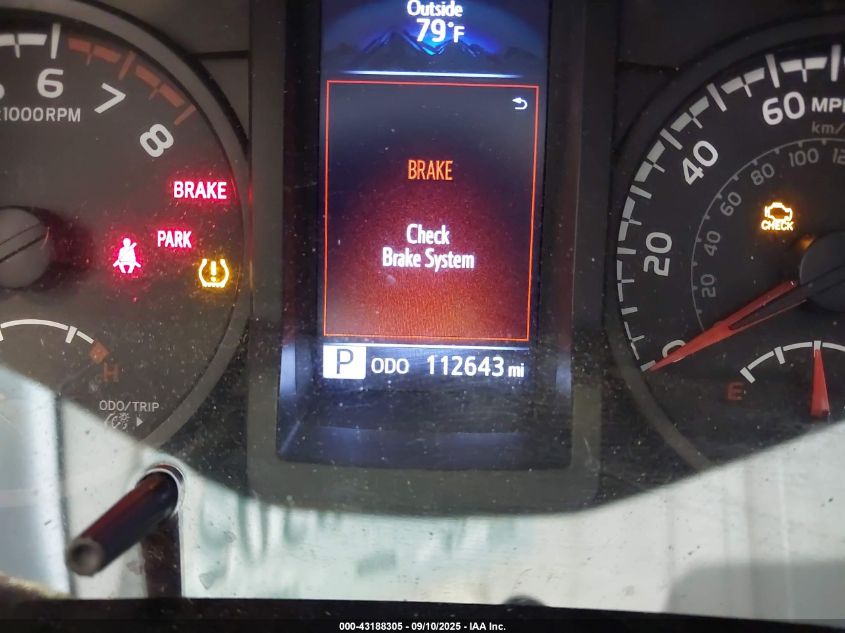 2019 Toyota Tacoma Double Cab/Sr/Sr5/Trd Sport/Trd Off Road/Trd Pro VIN: 3TMCZ5AN3KM233610 Lot: 43188305