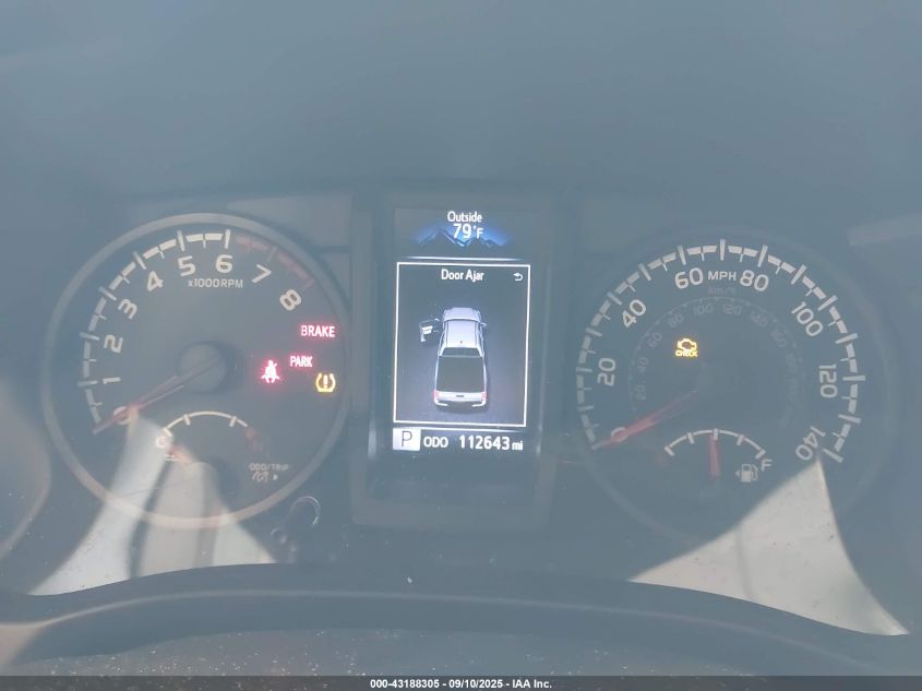 2019 Toyota Tacoma Double Cab/Sr/Sr5/Trd Sport/Trd Off Road/Trd Pro VIN: 3TMCZ5AN3KM233610 Lot: 43188305