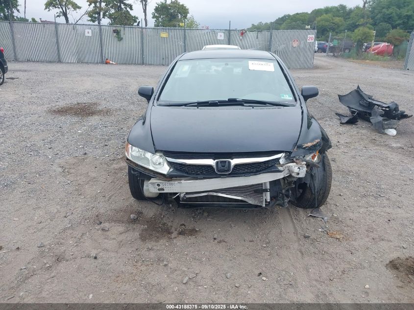 2009 Honda Civic Lx VIN: 2HGFA16589H359588 Lot: 43188375