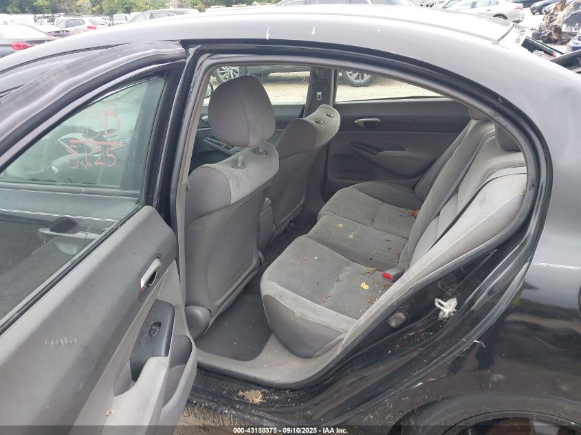 2009 Honda Civic Lx VIN: 2HGFA16589H359588 Lot: 43188375