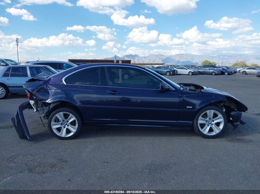 2002 BMW 325Ci VIN: WBABN33472JW53509 Lot: 43188394