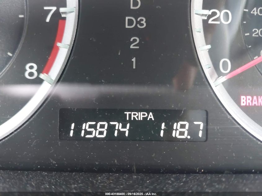 2009 Honda Accord 2.4 Ex VIN: 1HGCP26719A106135 Lot: 43188400