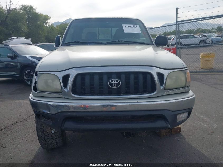 2001 Toyota Tacoma Double Cab VIN: 5TEHN72N21Z815856 Lot: 43188433