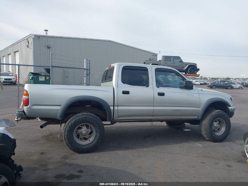 2001 Toyota Tacoma Double Cab VIN: 5TEHN72N21Z815856 Lot: 43188433