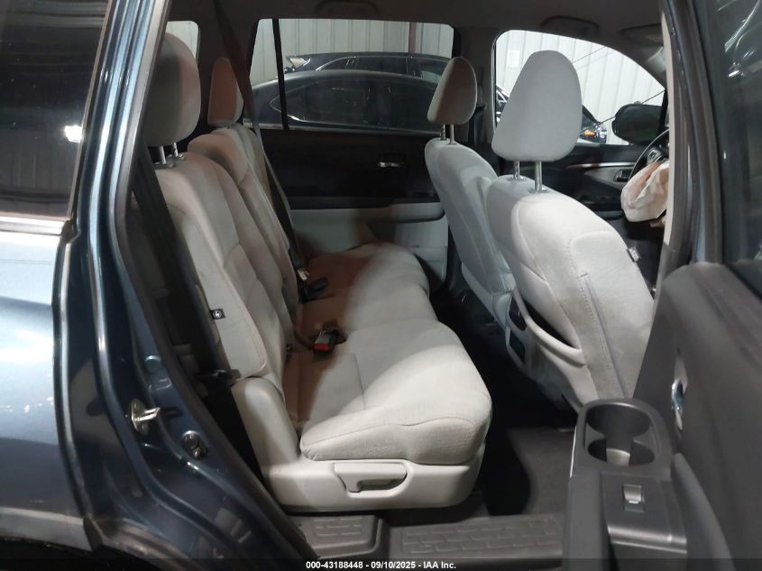 2018 Honda Pilot Lx VIN: 5FNYF5H15JB028519 Lot: 43188448