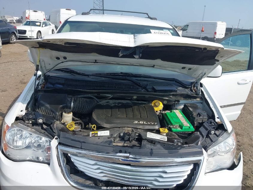 2016 Chrysler Town & Country Touring VIN: 2C4RC1BG2GR299487 Lot: 43188456