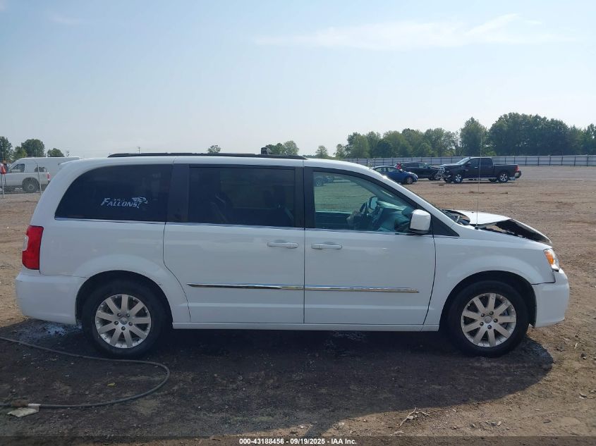 2016 Chrysler Town & Country Touring VIN: 2C4RC1BG2GR299487 Lot: 43188456