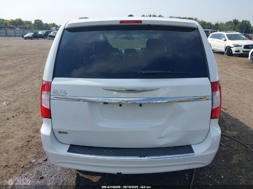 2016 Chrysler Town & Country Touring VIN: 2C4RC1BG2GR299487 Lot: 43188456