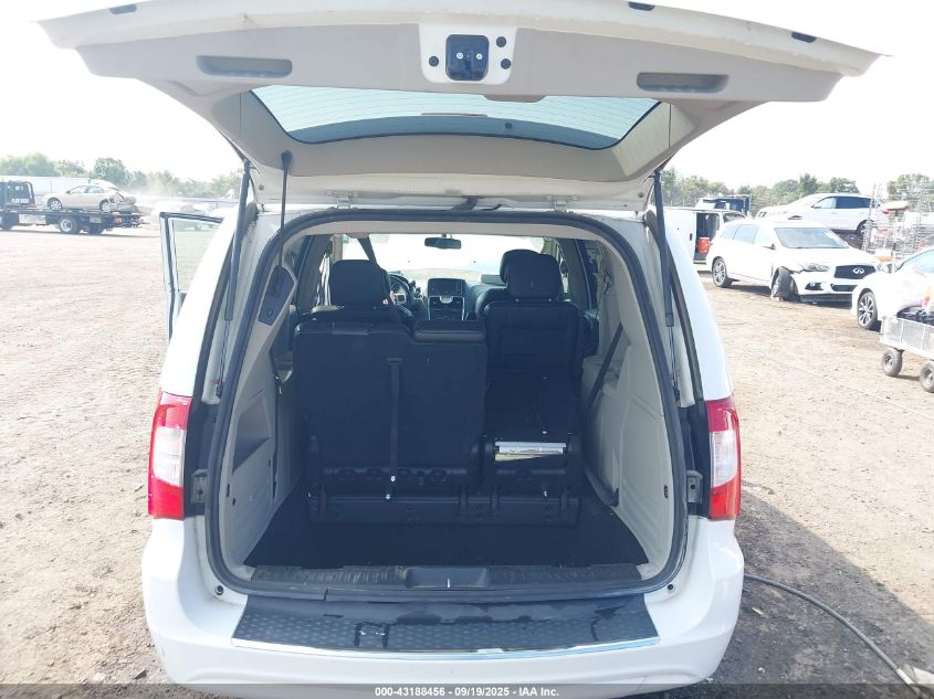 2016 Chrysler Town & Country Touring VIN: 2C4RC1BG2GR299487 Lot: 43188456