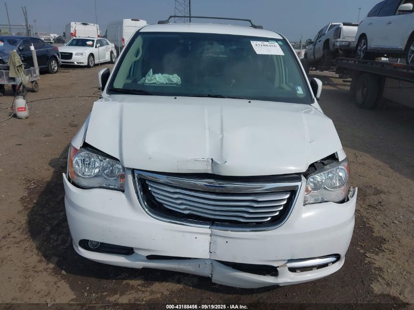 2016 Chrysler Town & Country Touring VIN: 2C4RC1BG2GR299487 Lot: 43188456