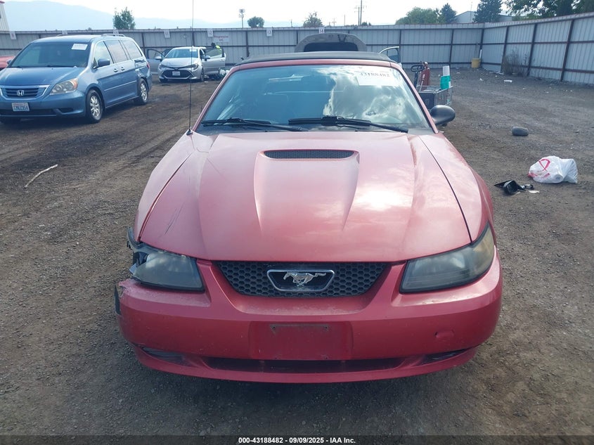 2001 Ford Mustang VIN: 1FAFP44421F128030 Lot: 43188482