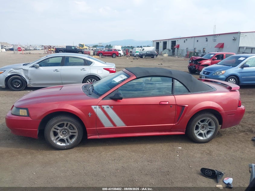 2001 Ford Mustang VIN: 1FAFP44421F128030 Lot: 43188482