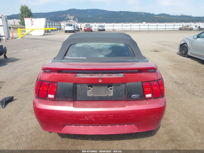 2001 Ford Mustang VIN: 1FAFP44421F128030 Lot: 43188482