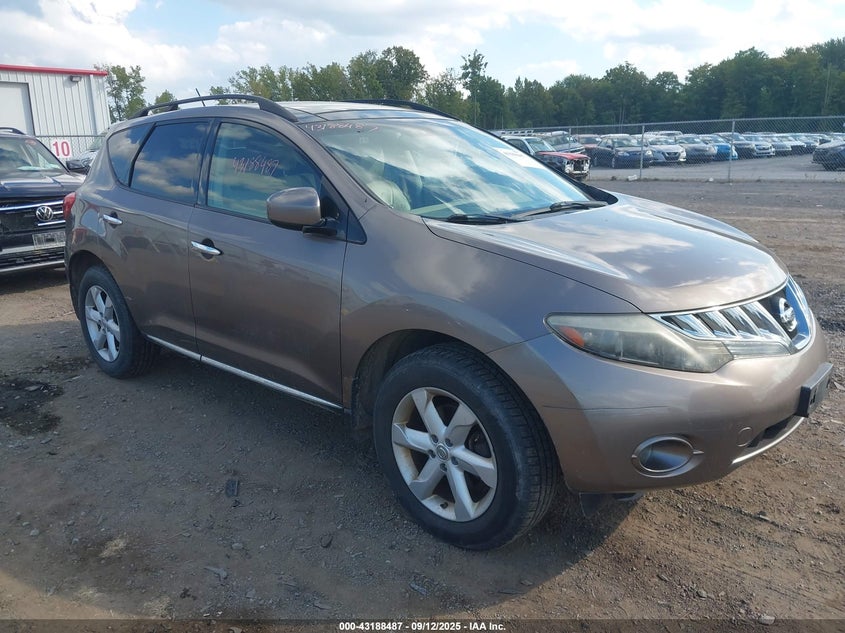 JN8AZ1MW5AW108535 2010 Nissan Murano Sl auction photo 1