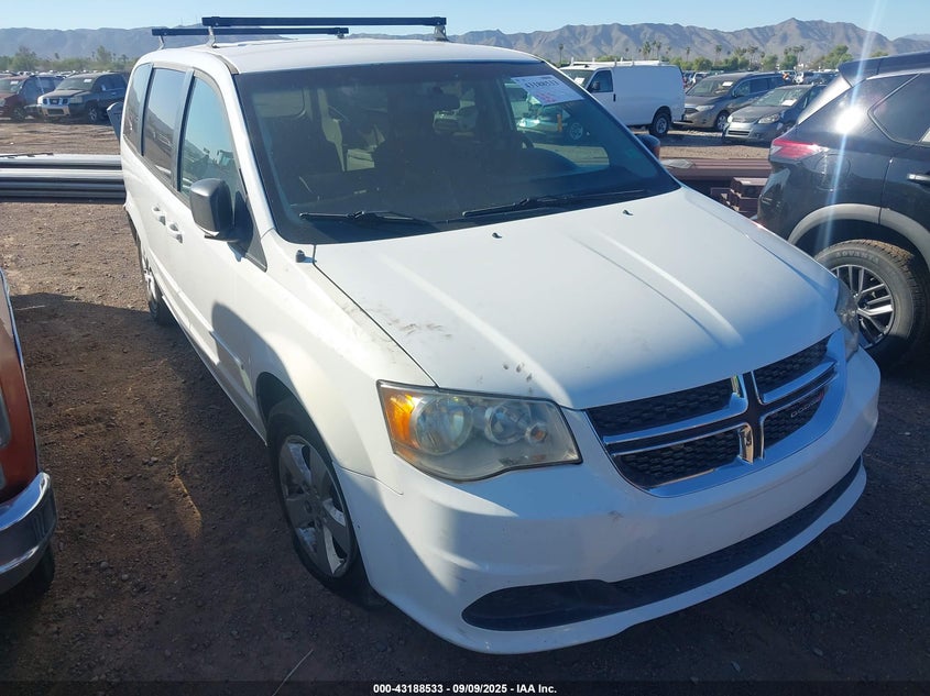 2015 DODGE GRAND CARAVAN SE - 2C4RDGBG4FR730183