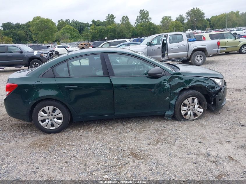 2014 Chevrolet Cruze Ls Auto VIN: 1G1PA5SG0E7214061 Lot: 43188537