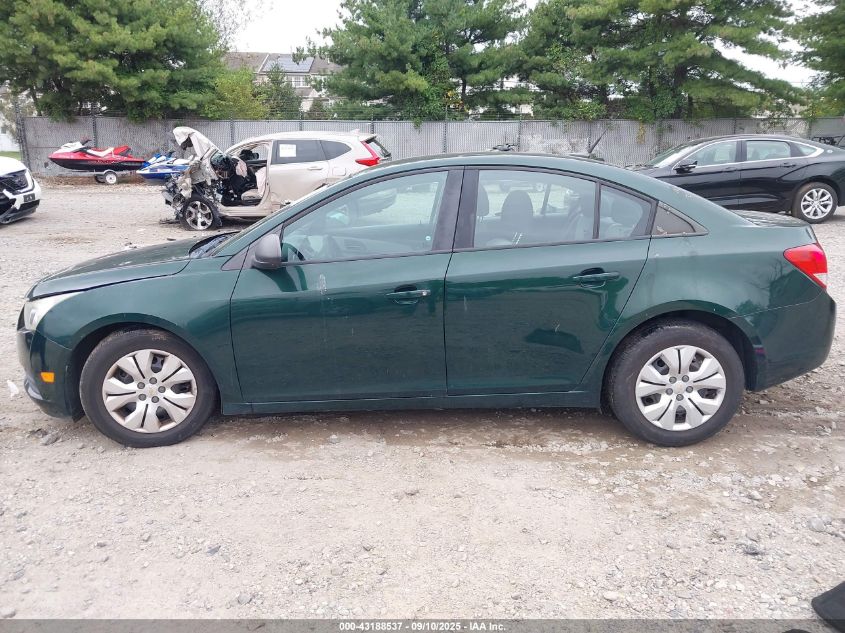 2014 Chevrolet Cruze Ls Auto VIN: 1G1PA5SG0E7214061 Lot: 43188537