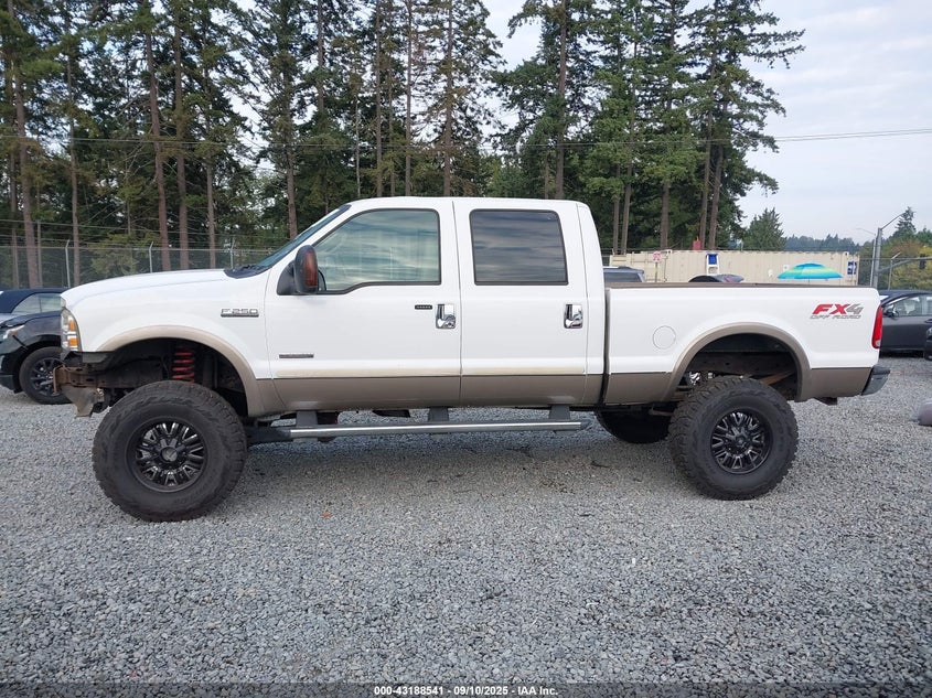 2005 Ford F-250 Lariat/Xl/Xlt VIN: 1FTSW21P05EB22026 Lot: 43188541