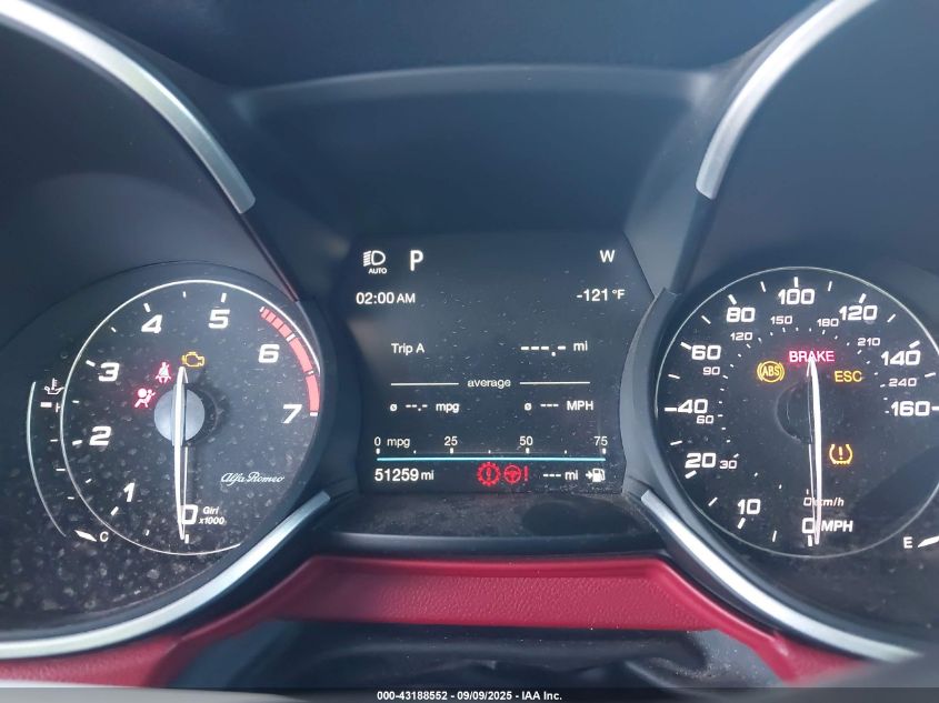 2019 Alfa Romeo Stelvio Rwd VIN: ZASPAJANXK7C71144 Lot: 43188552