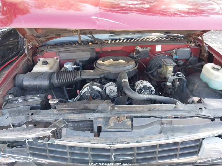 1992 Chevrolet Gmt-400 K1500 VIN: 2GCEK19K8N1132753 Lot: 43188554