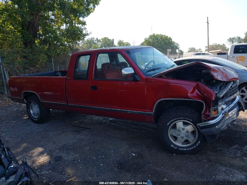 1992 Chevrolet Gmt-400 K1500 VIN: 2GCEK19K8N1132753 Lot: 43188554