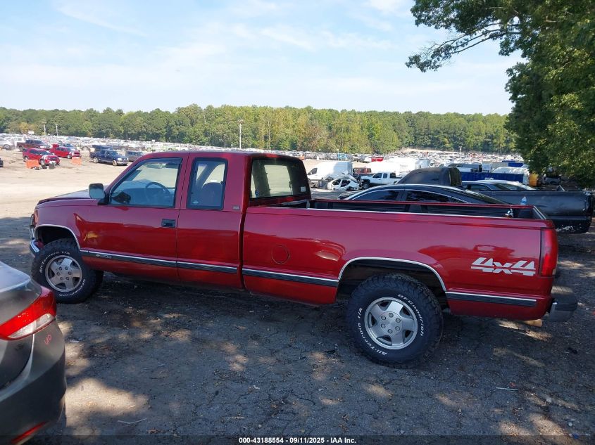 1992 Chevrolet Gmt-400 K1500 VIN: 2GCEK19K8N1132753 Lot: 43188554