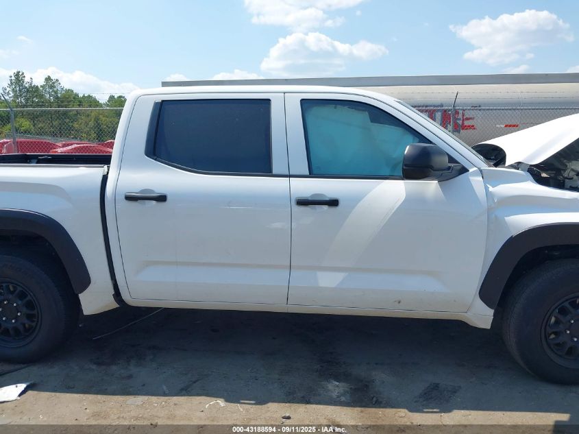 2025 Toyota Tundra Sr 4Wd VIN: 5TFKB5DB9SX271872 Lot: 43188594