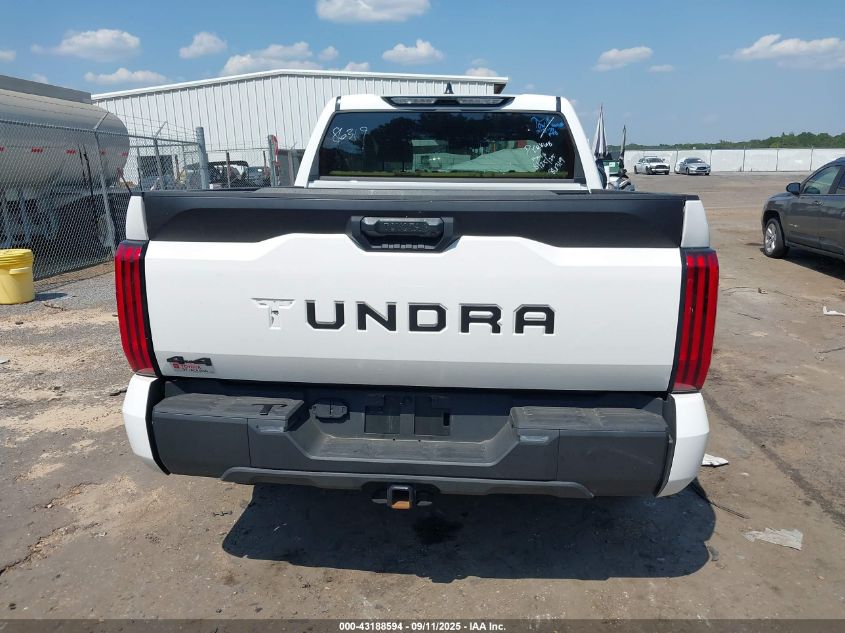 2025 Toyota Tundra Sr 4Wd VIN: 5TFKB5DB9SX271872 Lot: 43188594