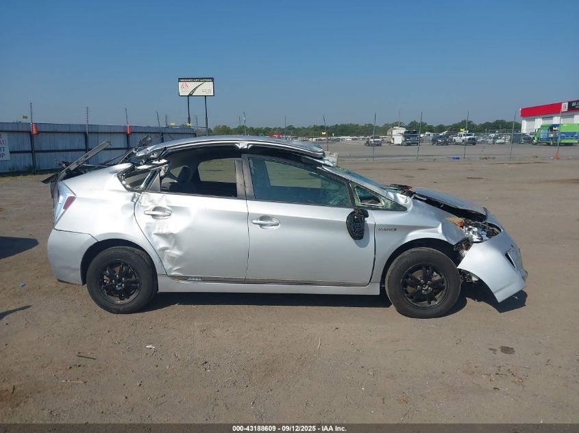 2012 Toyota Prius Two VIN: JTDKN3DUXC5525311 Lot: 43188609