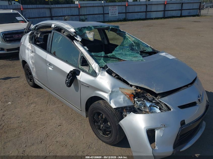 2012 Toyota Prius Two VIN: JTDKN3DUXC5525311 Lot: 43188609