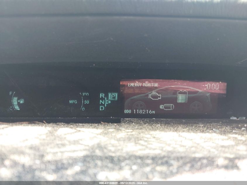 2012 Toyota Prius Two VIN: JTDKN3DUXC5525311 Lot: 43188609