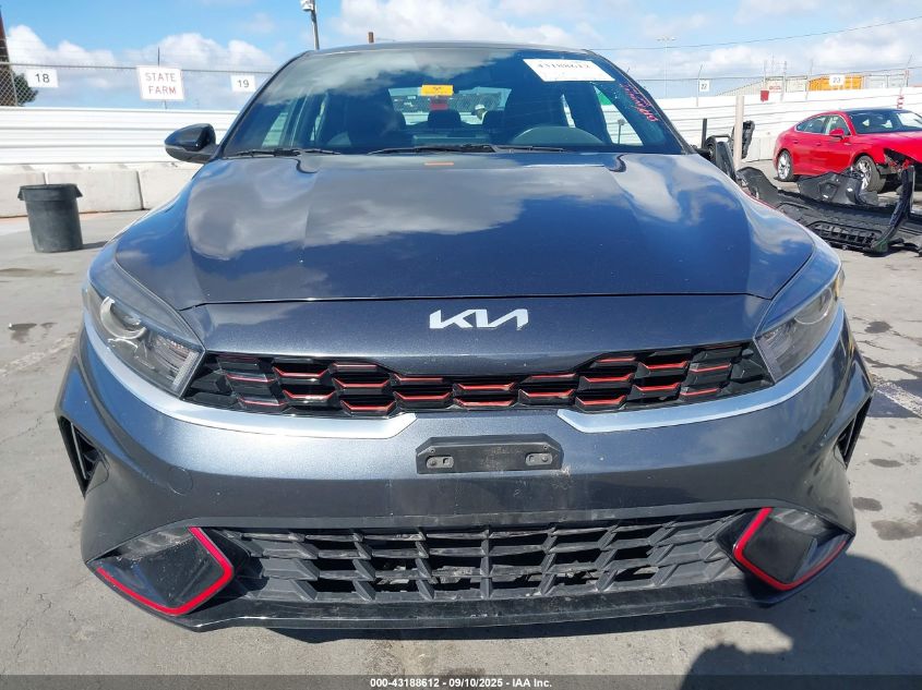 2022 Kia Forte Gt-Line VIN: 3KPF54AD5NE496139 Lot: 43188612