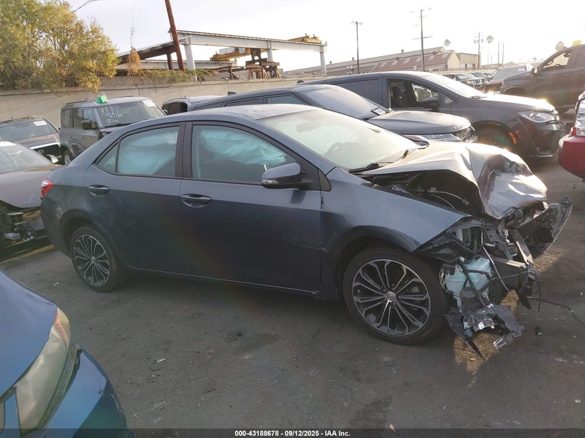 2015 Toyota Corolla S Plus VIN: 5YFBURHE9FP361579 Lot: 43188678