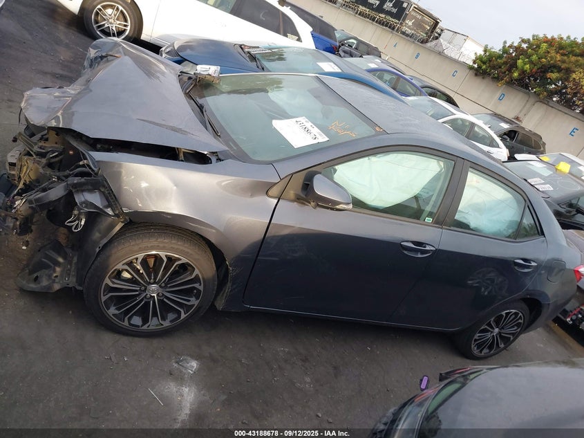 2015 Toyota Corolla S Plus VIN: 5YFBURHE9FP361579 Lot: 43188678