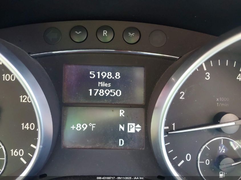 2009 Mercedes-Benz Ml 350 VIN: 4JGBB56E09A517403 Lot: 43188717