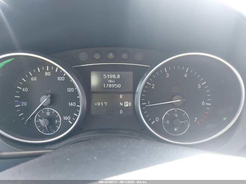 2009 Mercedes-Benz Ml 350 VIN: 4JGBB56E09A517403 Lot: 43188717