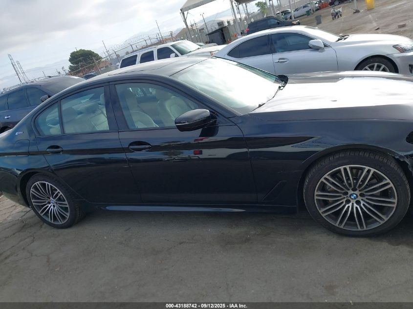 2019 BMW 530E Iperformance VIN: WBAJA9C51KB392505 Lot: 43188742