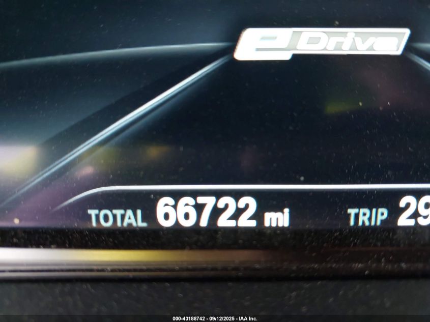 2019 BMW 530E Iperformance VIN: WBAJA9C51KB392505 Lot: 43188742