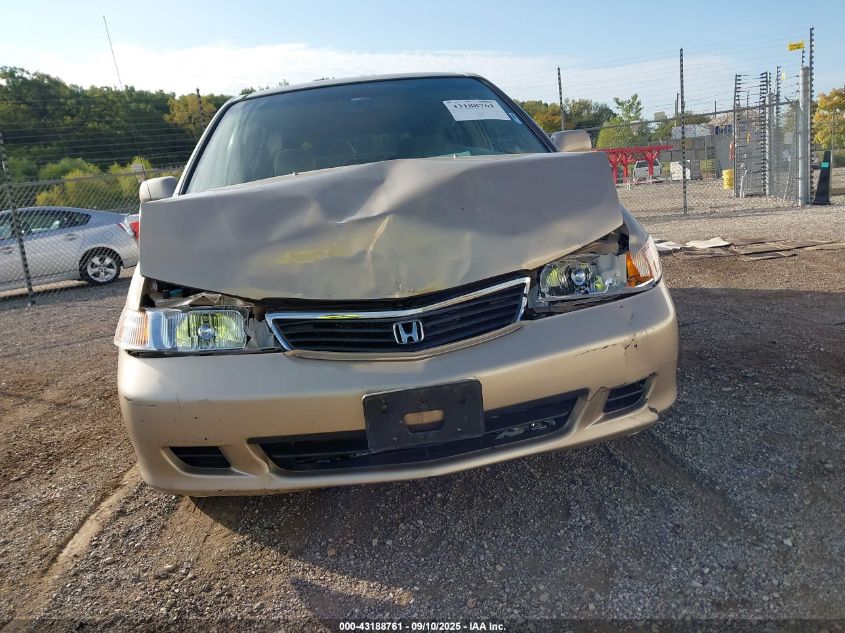2001 Honda Odyssey Ex VIN: 2HKRL186318571970 Lot: 43188761