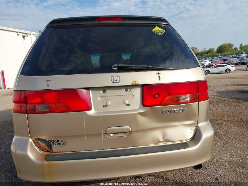 2001 Honda Odyssey Ex VIN: 2HKRL186318571970 Lot: 43188761