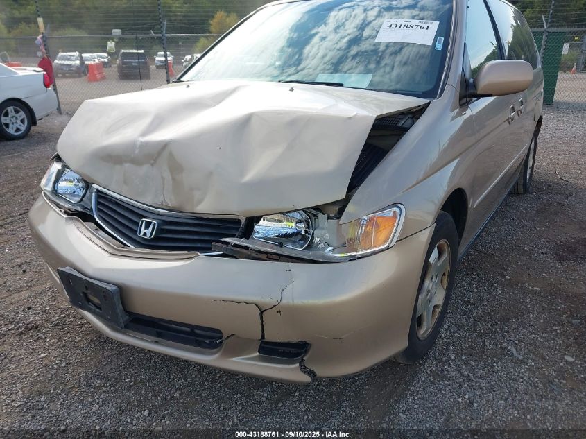 2001 Honda Odyssey Ex VIN: 2HKRL186318571970 Lot: 43188761