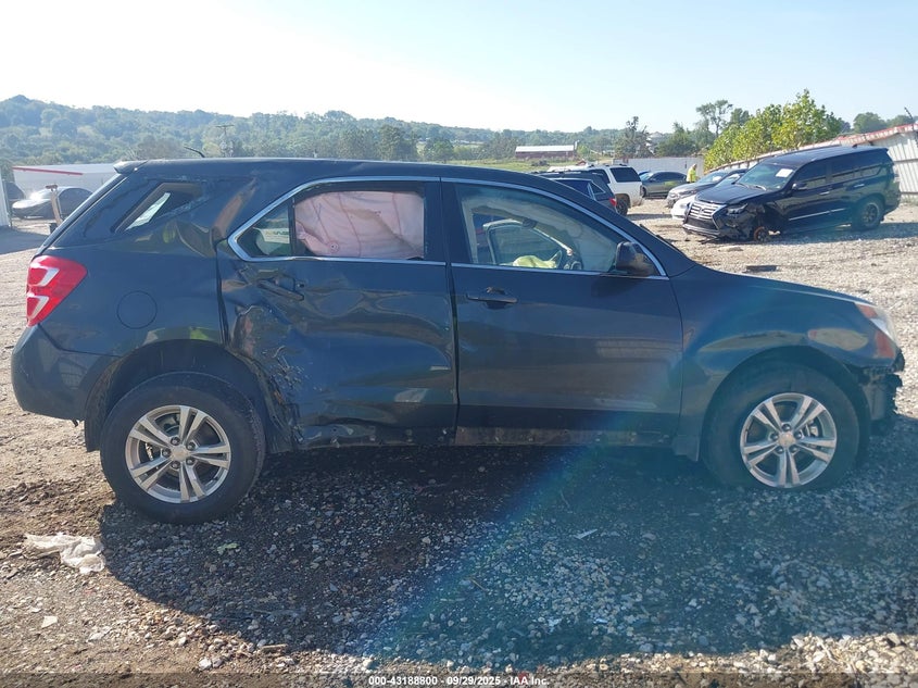 2017 Chevrolet Equinox Ls VIN: 2GNALBEK6H1509051 Lot: 43188800