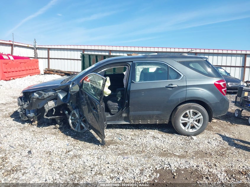 2017 Chevrolet Equinox Ls VIN: 2GNALBEK6H1509051 Lot: 43188800