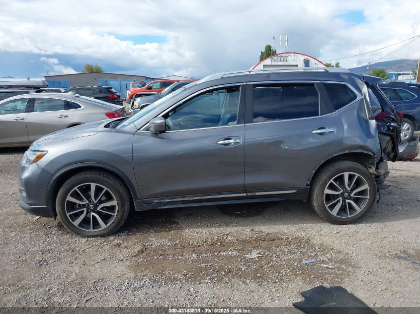 2019 Nissan Rogue Sl VIN: 5N1AT2MV7KC755284 Lot: 43188810