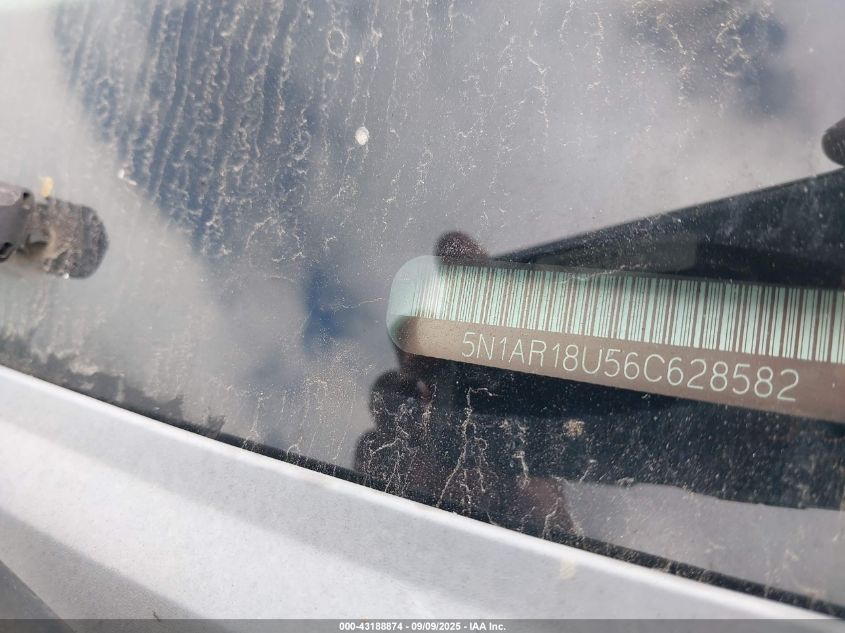 2006 Nissan Pathfinder Se VIN: 5N1AR18U56C628582 Lot: 43188874